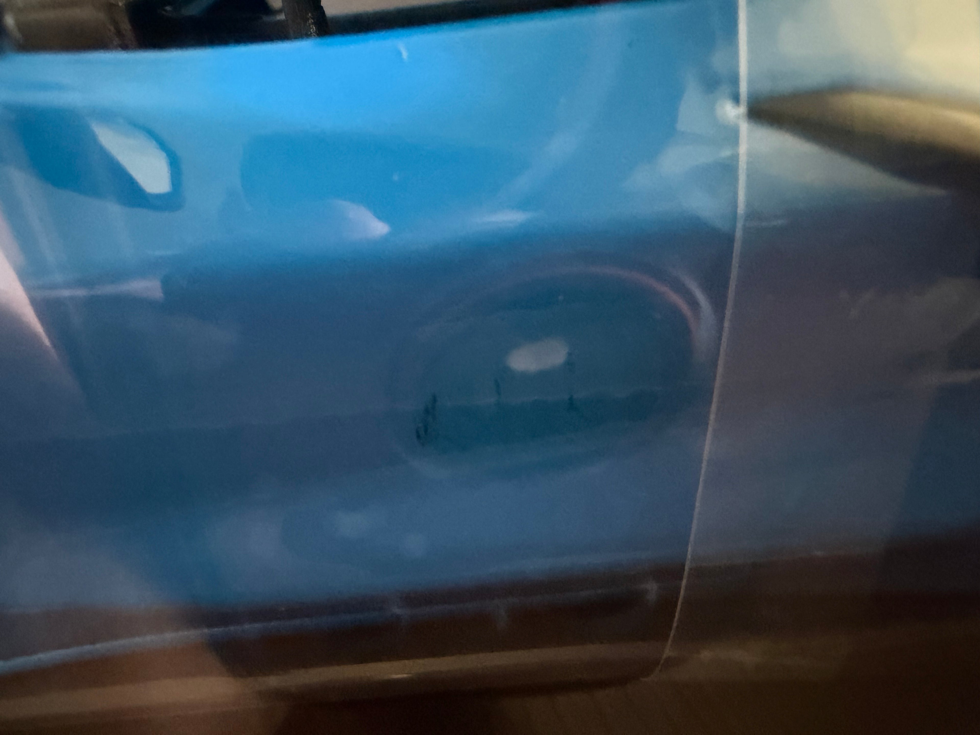 1:18 CORVETTE BLUE DIECAST BY MAISTO