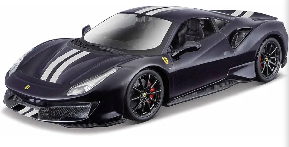 1/24 Ferrari 488 Pista dark blue by Bburago