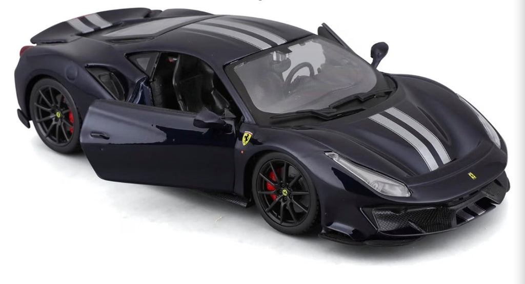 1/24 Ferrari 488 Pista dark blue by Bburago