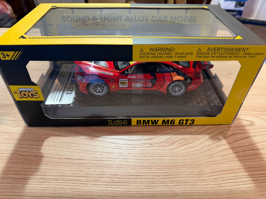 1/24 BMW M6 GT3 by MINISO TOYS